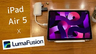 【iPad動画編集】LumaFusionの “外付けドライブ直接編集機能“ を使えばストレージ容量64Gでも足りるのか？？検証！！！【iPadAir5】