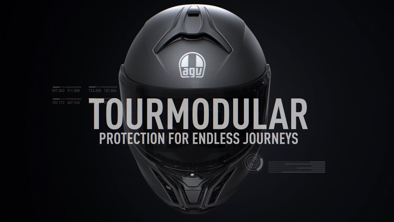 AGV Tourmodular - Matt Black Video