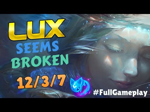 WTF IS THIS LUX SEEMS BROKEN NOW | Lux vs Ryze PBE Gameplay