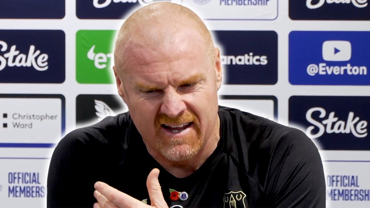 'Sometimes you've got to GET HURT to score a GOAL!' | Sean Dyche | Everton 1-1 Fulham