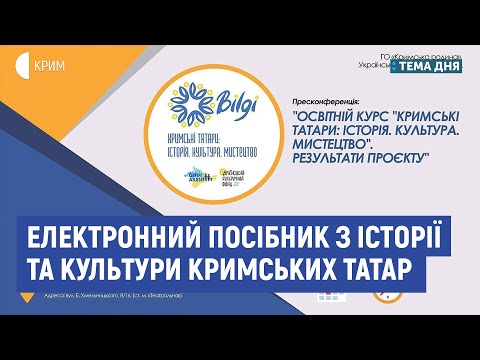 Електронний посібник з історії та культури кримських татар | Куртсеітова, Іванець | Тема дня