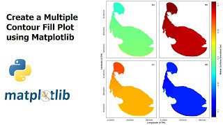 How to Create a Multiple Contour Fill Plot with Single Colorbar using Matplotlib in Python