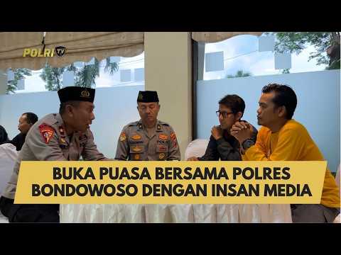 BUKA PUASA BERSAMA POLRES BONDOWOSO DENGAN INSAN MEDIA