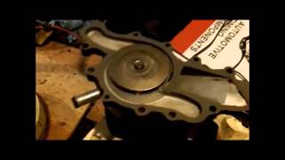 Ford Ranger 3.0 timing chain gear set replacement PART 1 Install Remove Replace How to