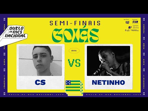 CS VS NETINHO (SEMIFINAL) - SELETIVA GOIÁS - DUELO NACIONAL 2020 - 18/10