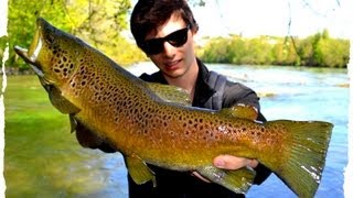 La pêche sur le lac plat
