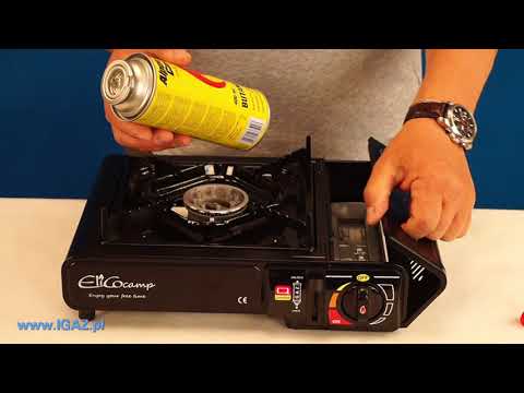 Przenośna kuchenka gazowa