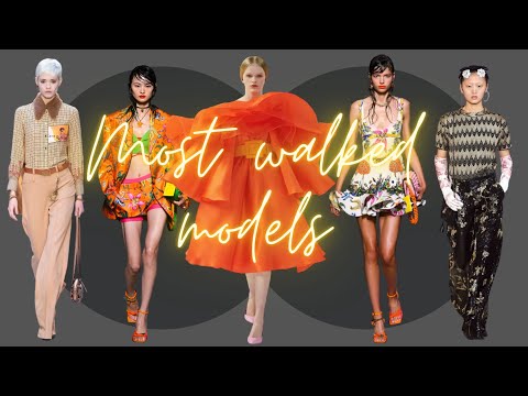 MATHILDE HENNING & HANNAH MOTLER & YILAN HUE & HE CONG | MOST WALKED MODELS | 2020 |