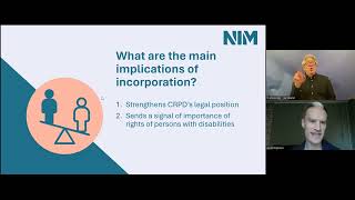 Webinar: Incorporating the UN Convention on the Rights of Persons with Disabilities (CRPD)