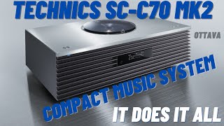 Video thumbnail for Technics SC-C70 MK2 Ottava Music System...Quick Look by Fatpigeon Audio Reviews