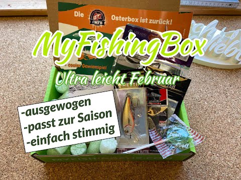 Fisch verliebt - MyFishingBox UL Box unboxing! Viele gute Gründe für die kleine Leichte...