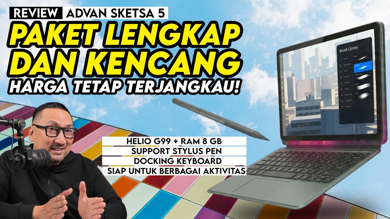 Review Advan Sketsa 5 | Makin Mumpuni dan Menarik, Paket Lengkap utk Berbagai Aktivitas