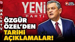 YENİ Parti Genel Başkanı Özgür Özel, Genel Kurul’da Çerçeve Yasaya İli
