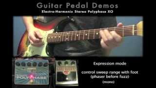Video thumbnail for Electro-Harmonix Stereo Polyphase XO (demo song) by Guitar Pedal Demos