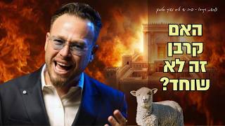 האם הקרבת קרבן זה לא שוחד?! שאלות ותשובות לפרשת ויקרא עם הרב ישי וליס וכוכב הרשת שוקי סלומון!
