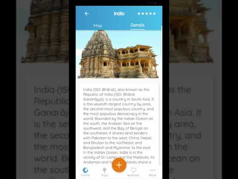 Memento - map travels, visited Video