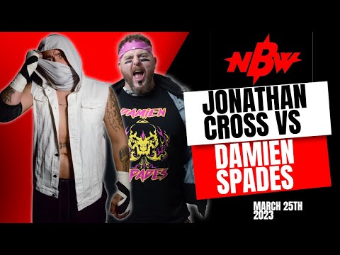 Jonathan Cross vs Damien Spades - New Breed Wrestling - March 25th 2023