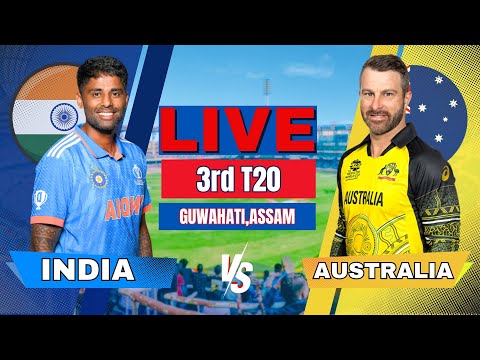 🔴 Live: India vs Australia 3rd  T20 Match Live Score & Commentary | Live  IND vs AUS 2nd Inning