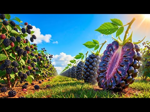 Wild Blackberry: European Hedgerow Time-Lapse From Seed to Bramble Giant (6-Year Natural Growth 4K)