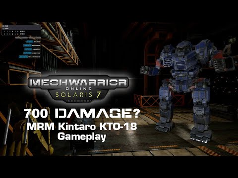 [MechWarrior Online] Highest damage I have achieved! 700 damage in a MRM Kintaro KTO-18.