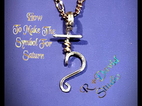 Wire Bending The Symbol For Saturn
