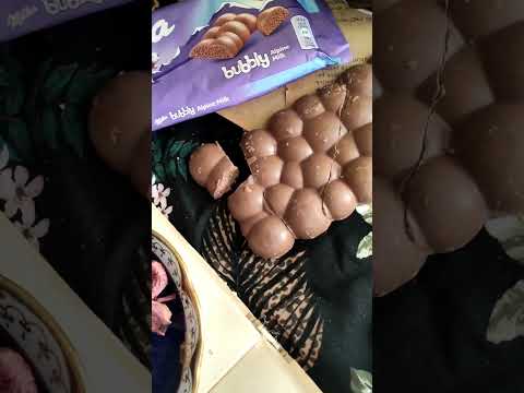 milka bubbly alpine milk chocolate