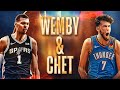 Wemby & Chet Holmgren Best Blocks & Buckets So Far!