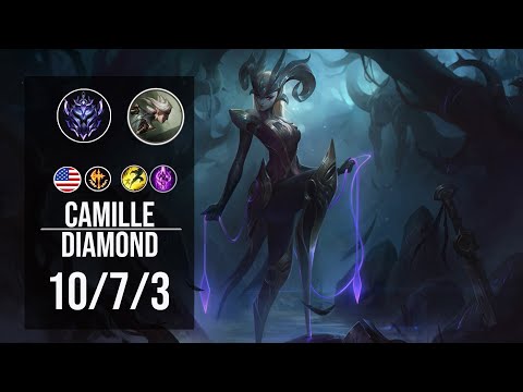 HASHINSHIN Camille TOP | Camille vs Irelia Patch 10.10 | Hashinshin Gameplay