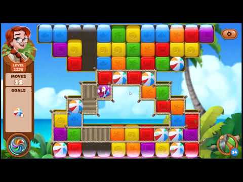 Lost Island Blast Adventure Level 1136 - NO BOOSTERS 🏝️ | SKILLGAMING ✔️