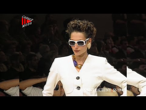 YVES SAINT LAURENT Spring Summer 1994 Paris 4K - Canale Moda