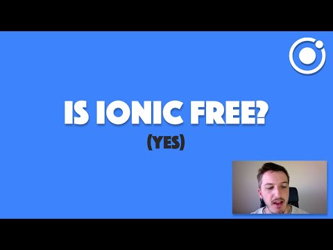 Is Ionic Framework Free?