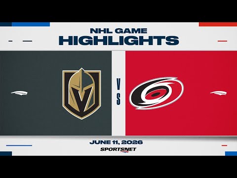 NHL Game 5 Highlights | Golden Knights vs. Hurricanes - June 11, 2026