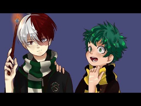 HOGWARTS AU...★комикс★Моя Геройская Академия. ★ MHA/My Hero Academia comics(dub)