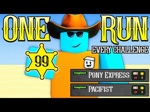 I Completed EVERY Dead Rails Challenge in ONE RUN