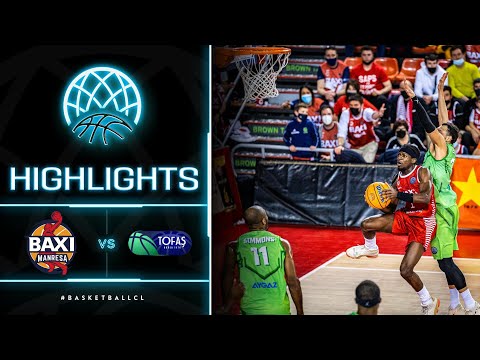 BAXI Manresa v Tofas Bursa - Highlights | Basketball Champions League 2021-22