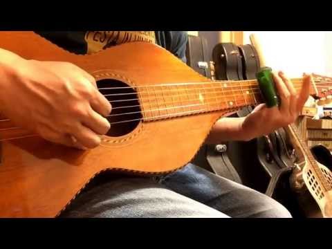 Brother (Paris ,Texas) Ry Cooder cover on Weissenborn