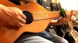 Brother (Paris ,Texas) Ry Cooder cover on Weissenborn