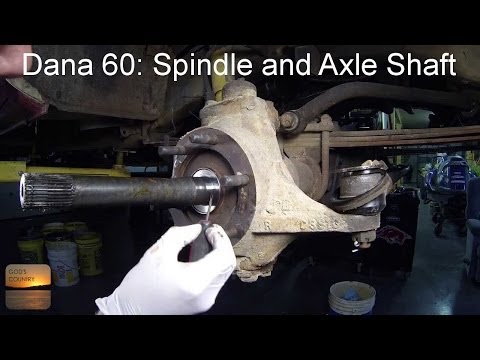 Dana 60 Axle: Spindle and Axle Shaft Removal How-To