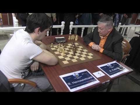 Nepomniachtchii - Karpov Aeroflot open - 2013 Rapid 1/4