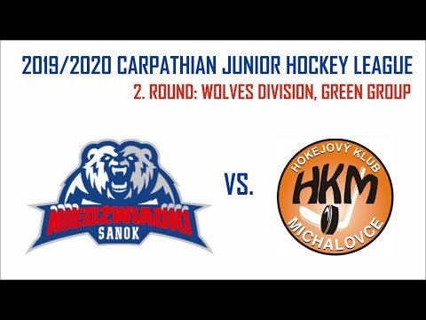 2019/2020 CJHL U14 2. ROUND: STS UKS Niedzwiadki MOSiR Sanok - HK Mládež Michalovce