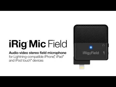iRig Mic Field Audio-video stereo field microphone
