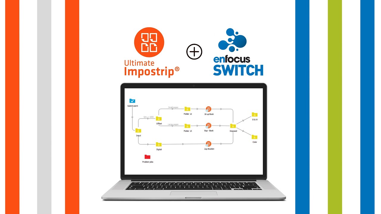 Integration with Enfocus Switch | Ultimate Impostrip®