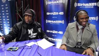 Sway Throws Reggie Bush&#39;s Phone and Spills Water Over it on Sway in the Morning | Sway&#39;s Universe