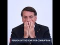 Brazil's Jair Bolsonaro is 'Person of the Year' in organized crime, corruption