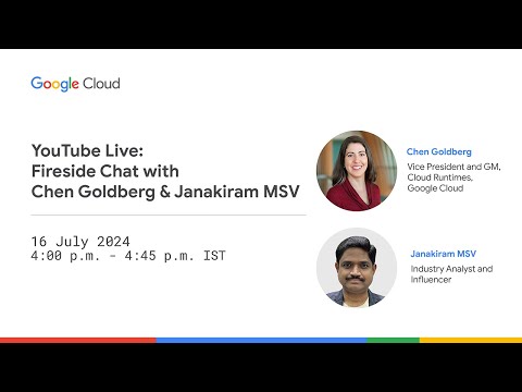 Fireside Chat with Chen Goldberg: Kubernetes, Serverless, AI & more!
