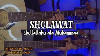 Download lagu SHOLAWAT - SHOLLALLAHU ALA MUHAMMAD ( gitar cover) instrumen full akustik mp3