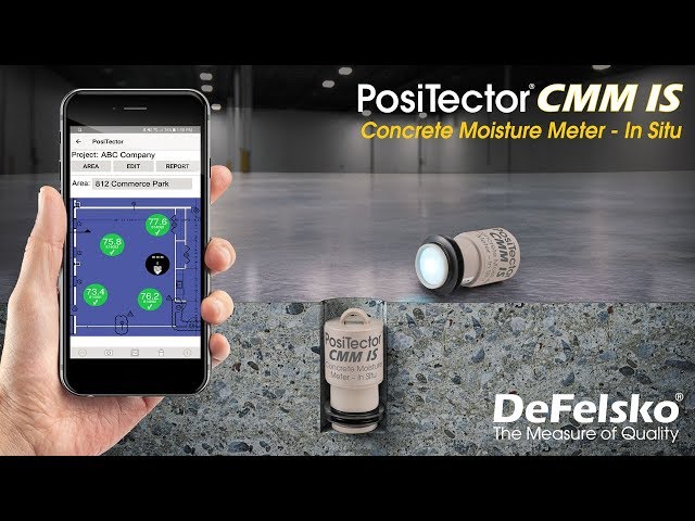 PosiTector CMM IS Concrete Moisture Meter