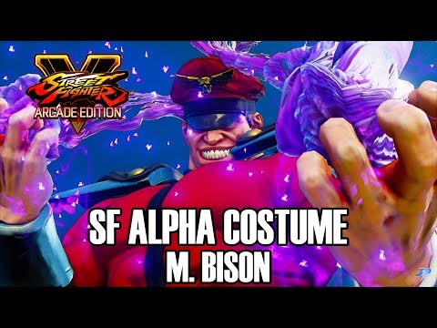 STREET FIGHTER 5: ARCADE EDITION - SF ALPHA COSTUME (M. BISON) | Dani Plays