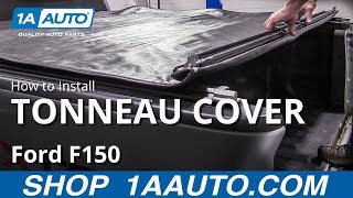 How to Install Roll-Up Tonneau Cover 04-14 Ford F150