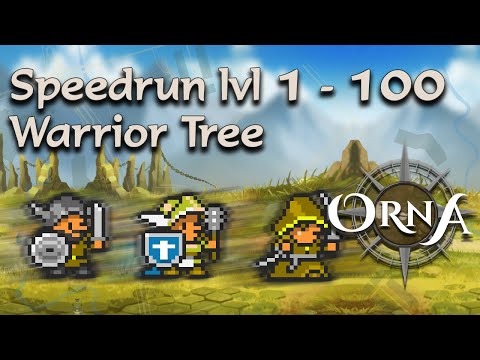 Orna Speedrun lvl 1 - 100 Warrior from the COUCH - 2h46m17s - first attempt